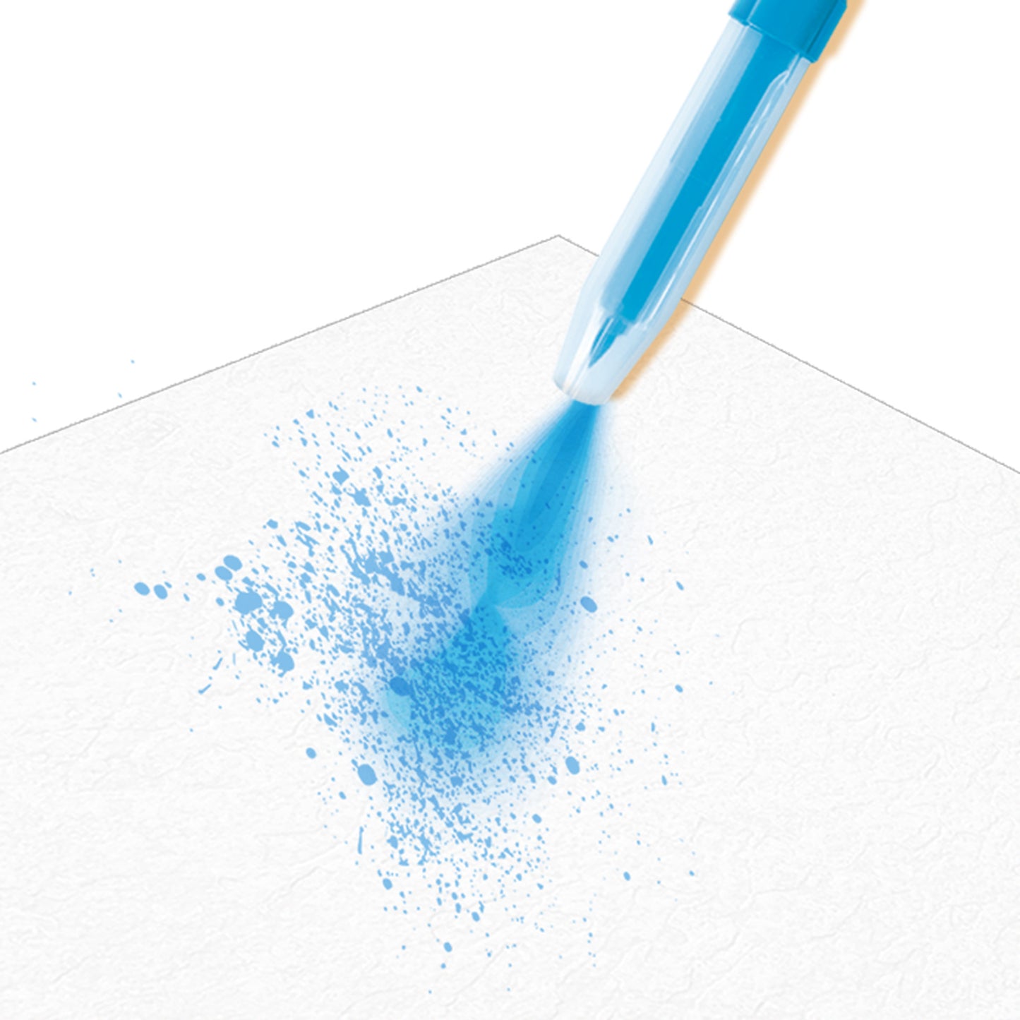 Set de markere colorate cu aerograf pentru copii