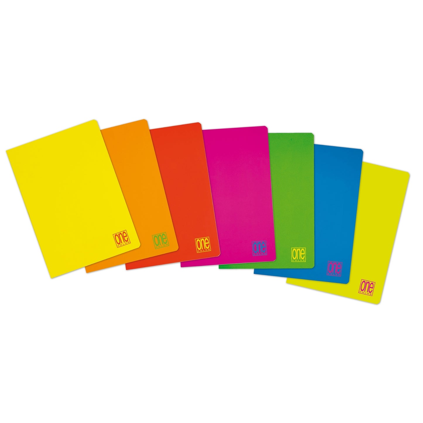 Caiet A4 cu Jolly Page - One Color Fluo, 80 g/m2, 40 pag. (Matematica)