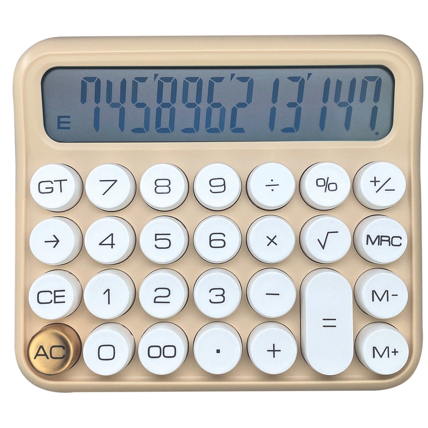 Calculator de birou, 12 Cifre, 15 x 13 cm, 2 culori (blister)