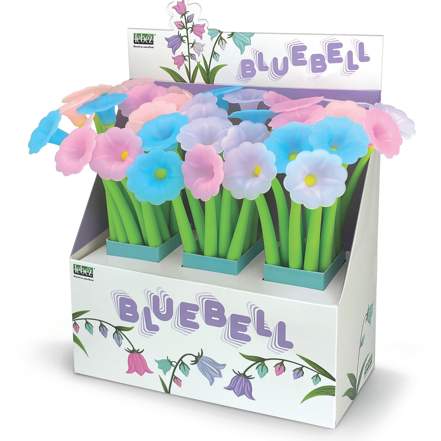 Pix flexibil Bluebell, ø 4.5 cm (36 buc/display)