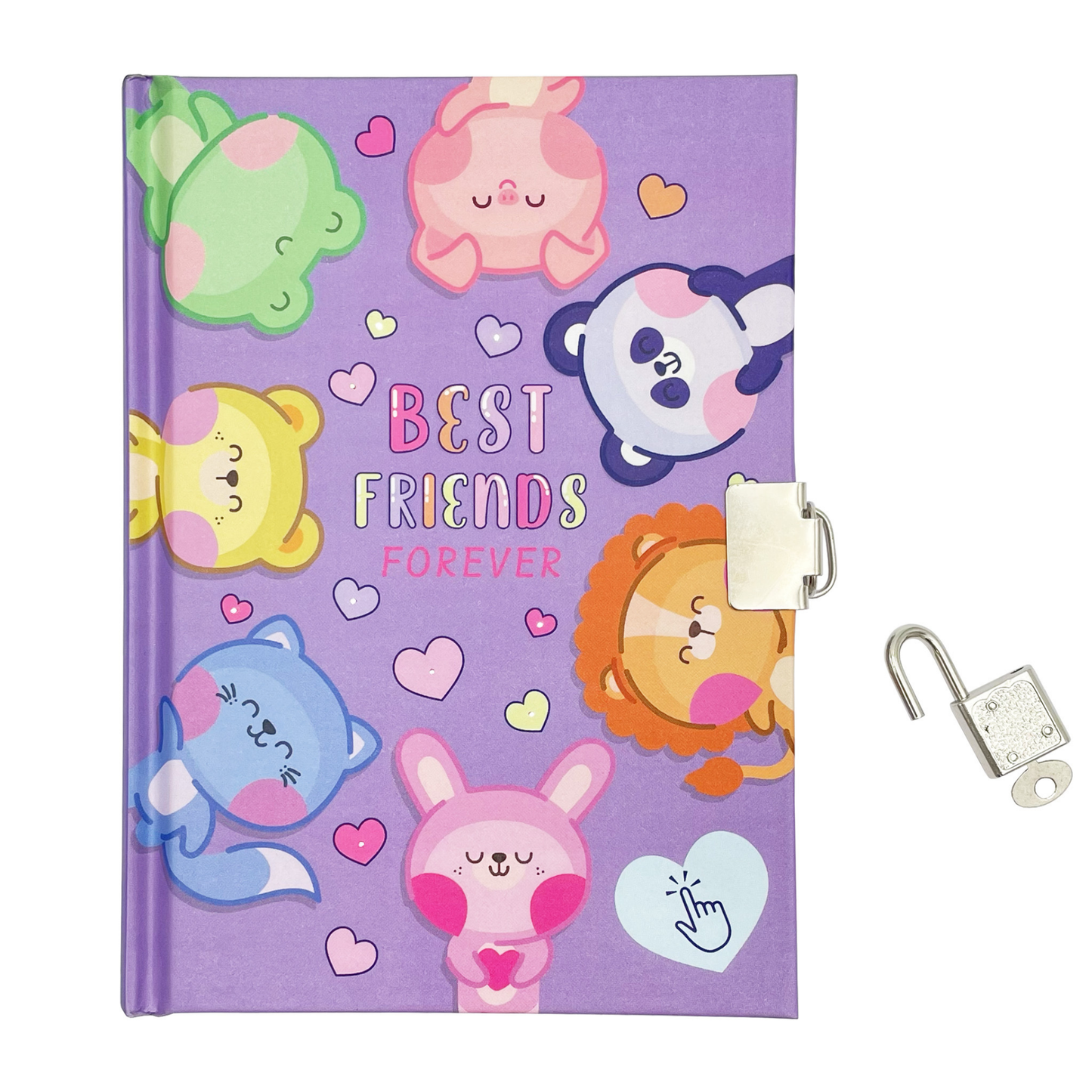 Jurnal cu LED, cu cutie cadou, 80 de pagini, 13 x 18 cm (6 buc/display)