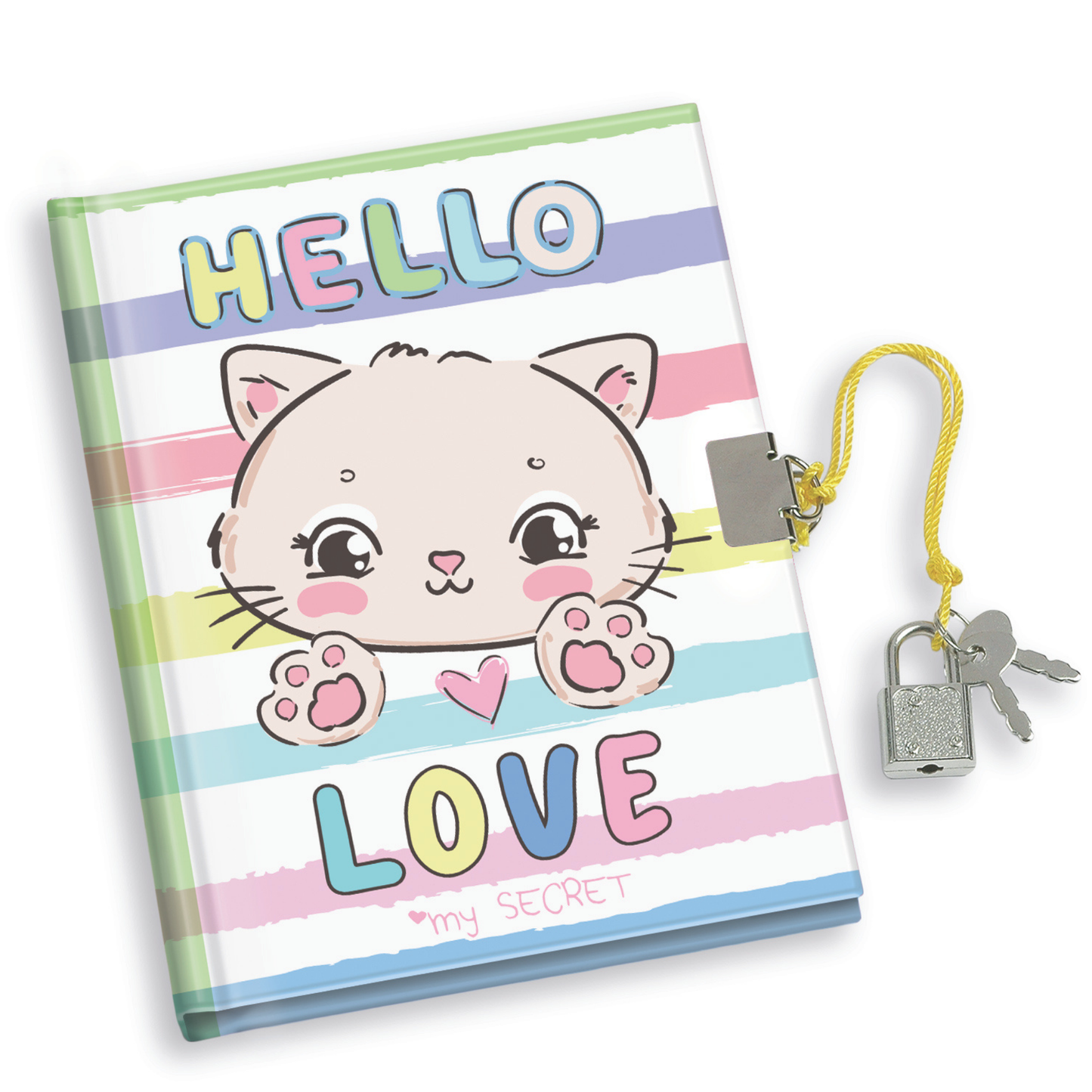 Jurnal Love, cu cutie cadou, 80 de pagini, 13 x 18 cm (6 buc/display)