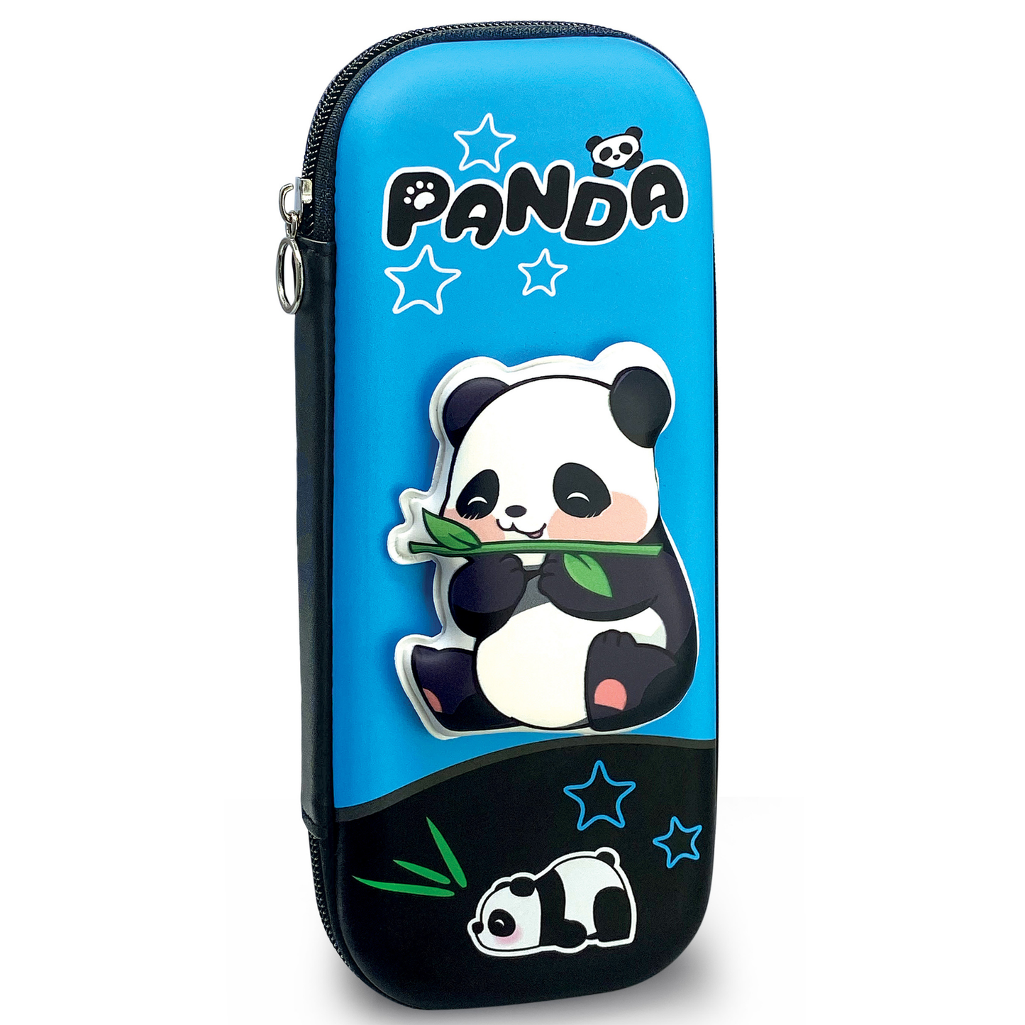 Penar - Panda & Capibara cu fermoar si model 3D - 9.5 x 23 x 3.8 cm (12buc/display)