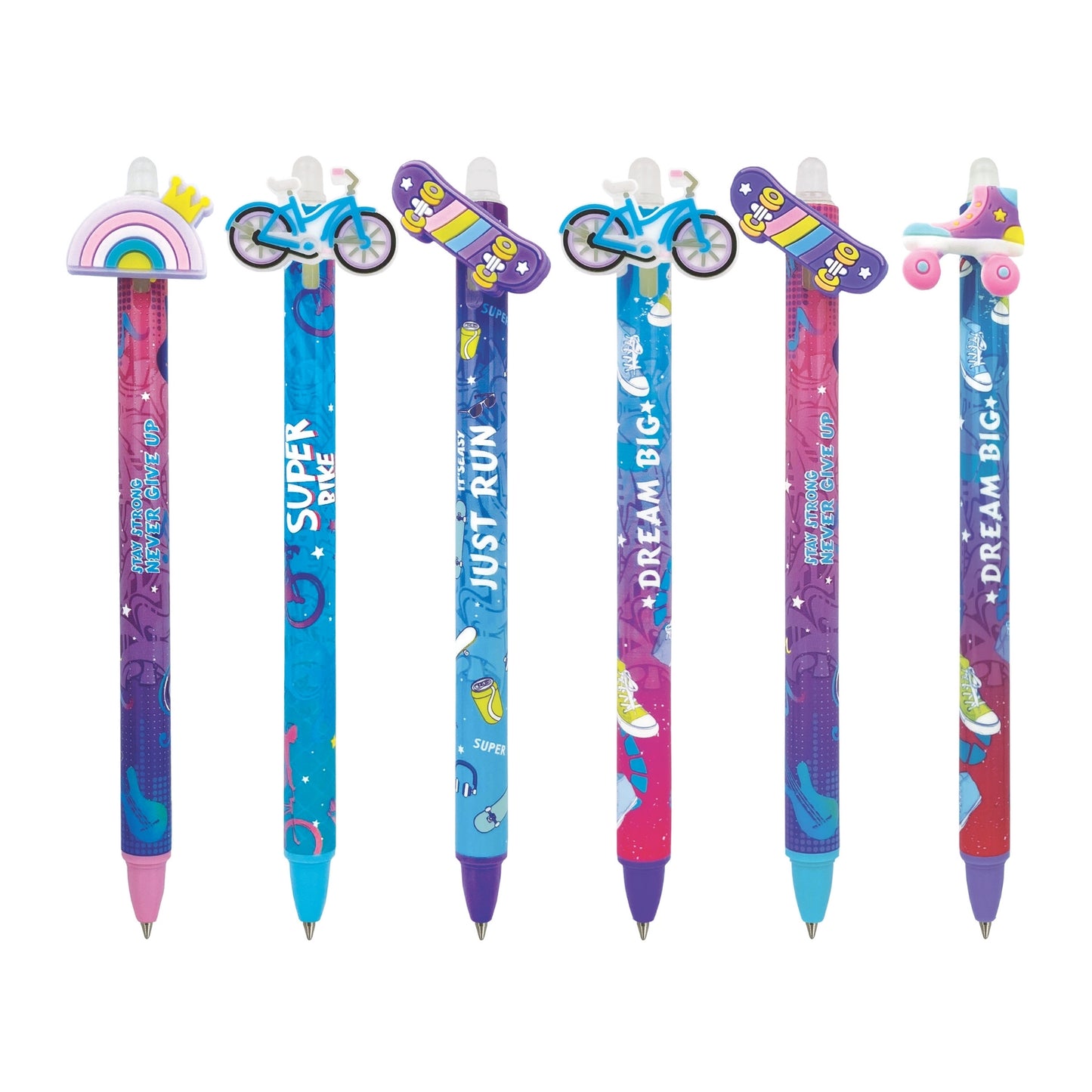 Set 2 pixuri care se sterge cu snap, Upsy Urban (blister)