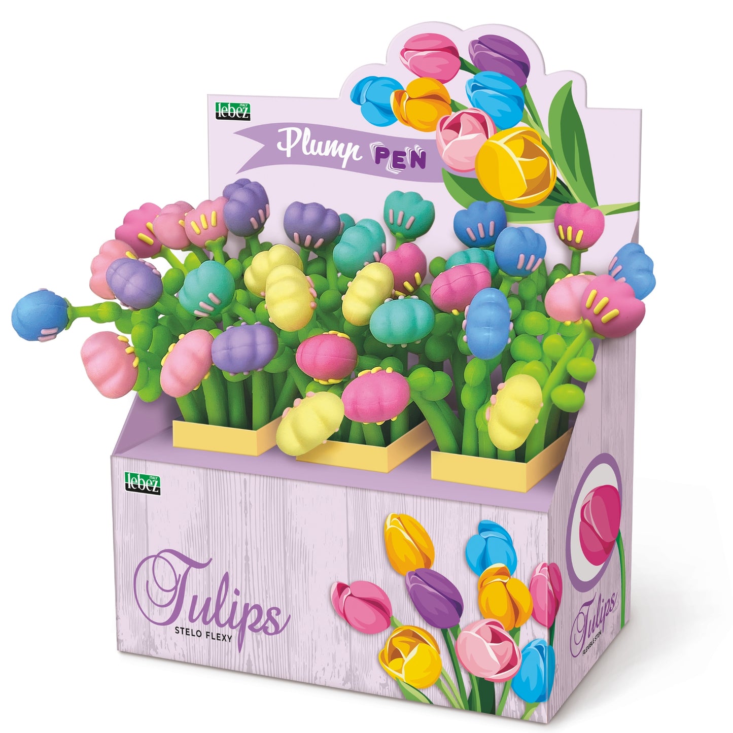 Pix flexibil Lalea, 2.7x2 cm (36 buc/display)