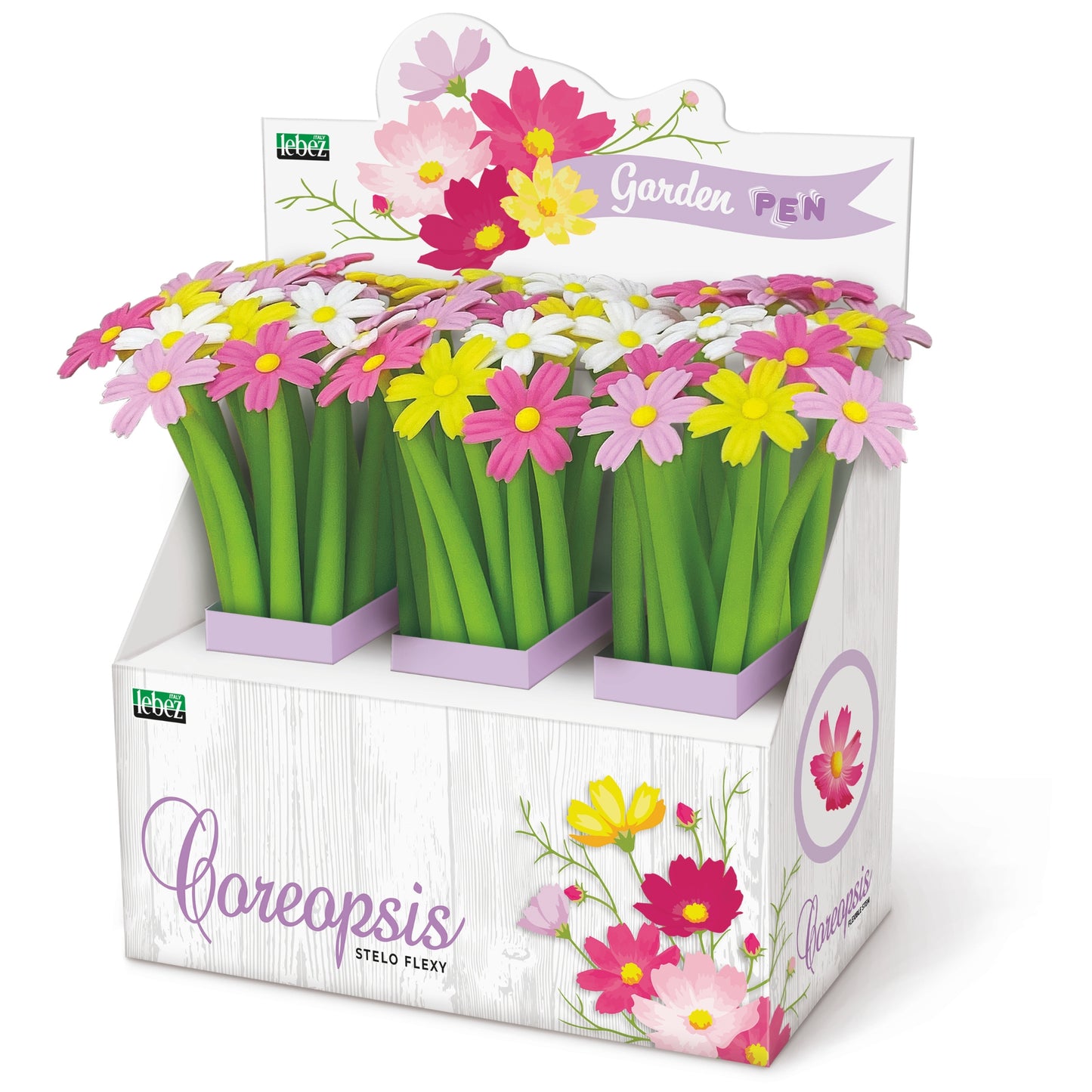Pix flexibil Coreopsis, ø 3.5 cm (36 buc/display)