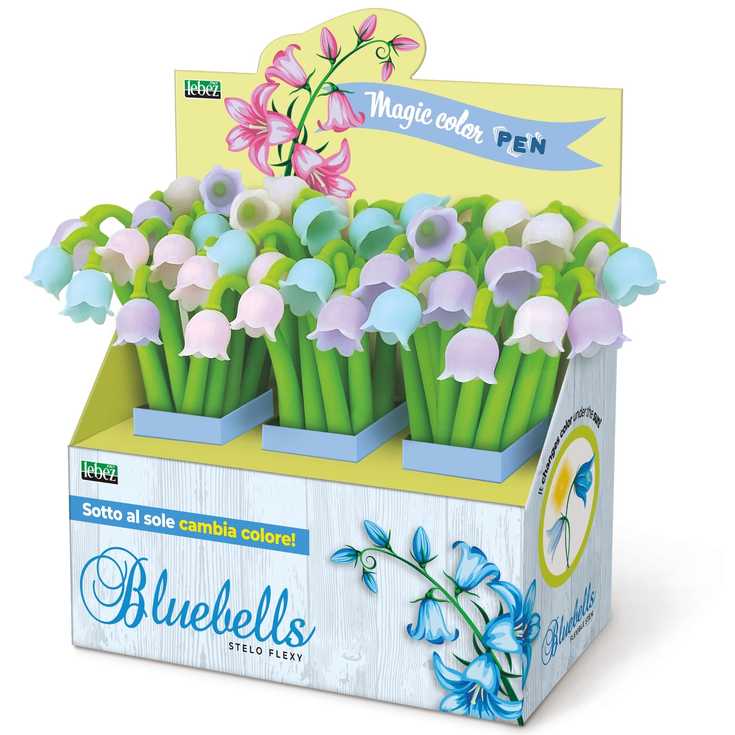 Pix flexibil Clopotei, ø 2.4 cm (36 buc/display)