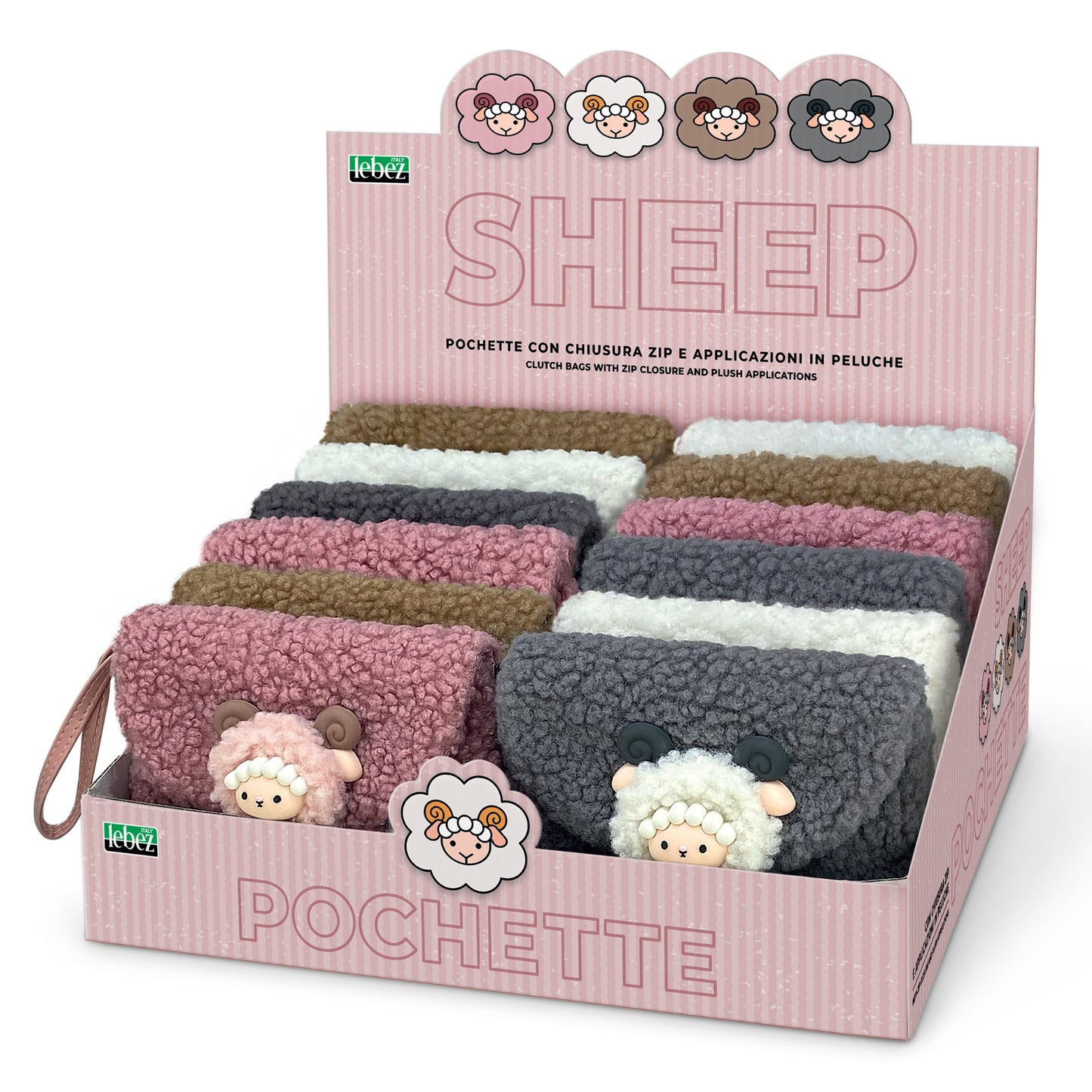 Poseta plic 3D Oite/Sheep (12 buc/display)