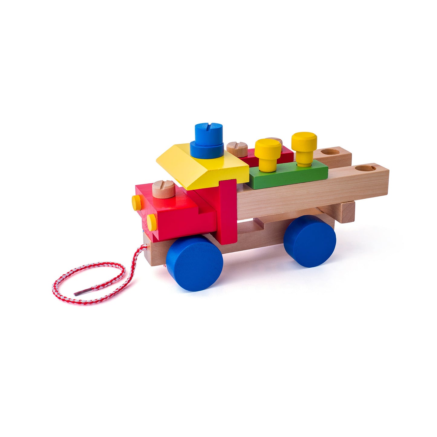 Jucarie din lemn - Camion de asamblat