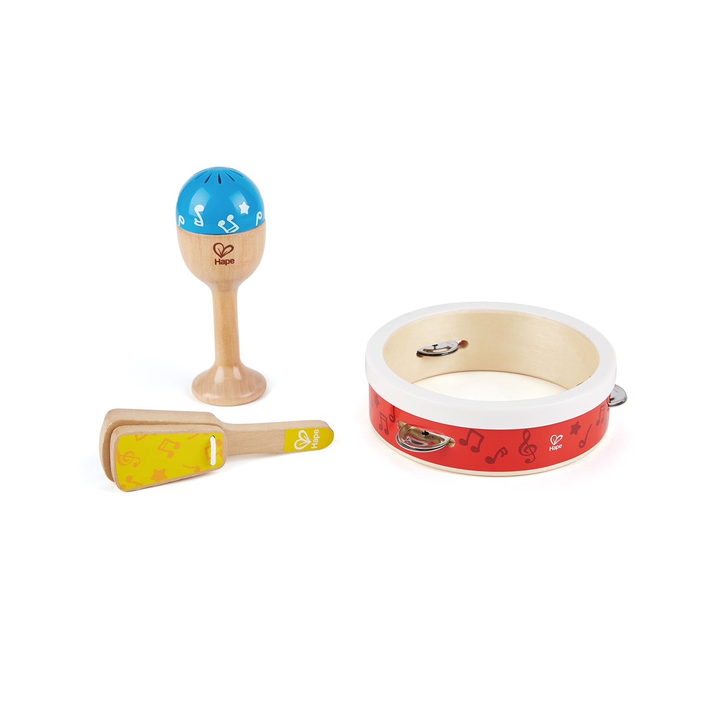 Jucarie din lemn - Set de percutie junior