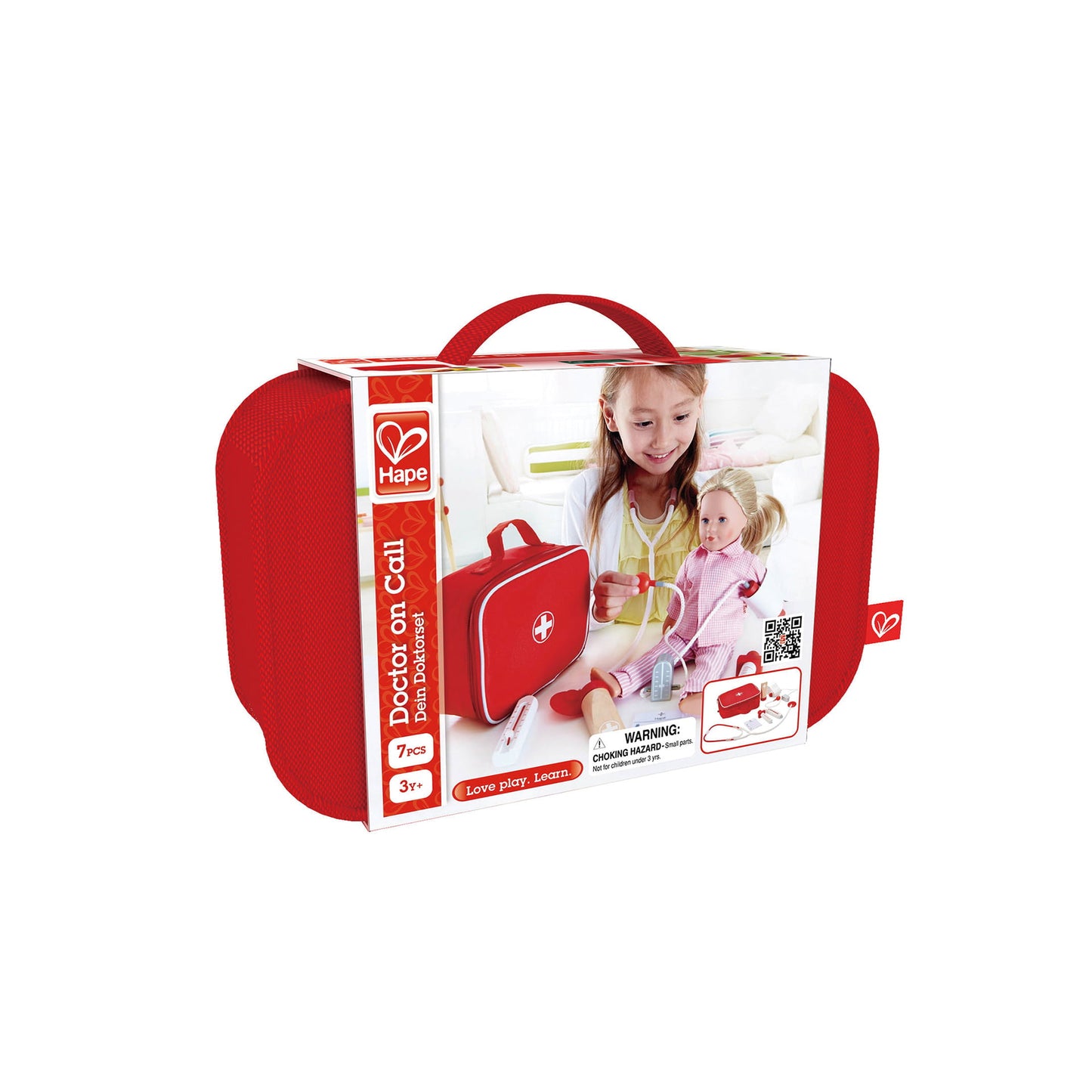 Jucarie din lemn - Set trusa de doctor