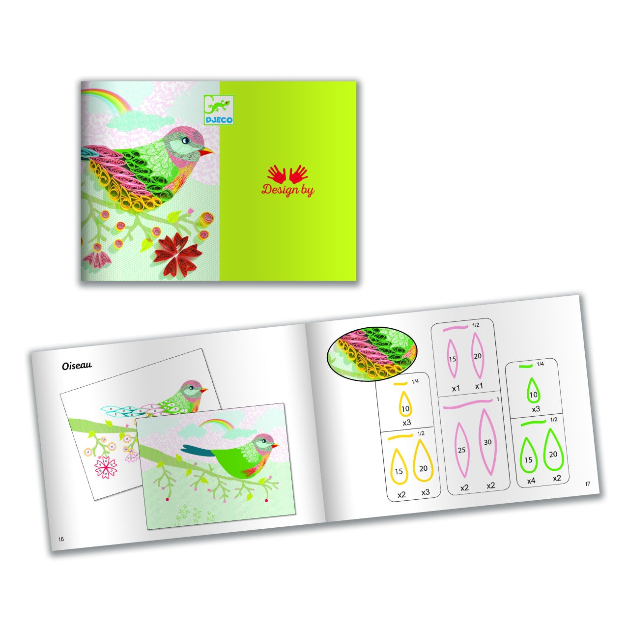 Atelier de quilling Primavara, Djeco