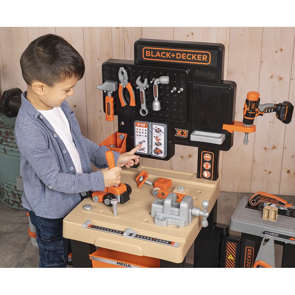 Atelier Smoby Black & Decker Mega Center