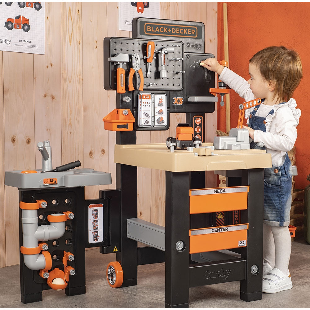 Atelier Smoby Black & Decker Mega Center