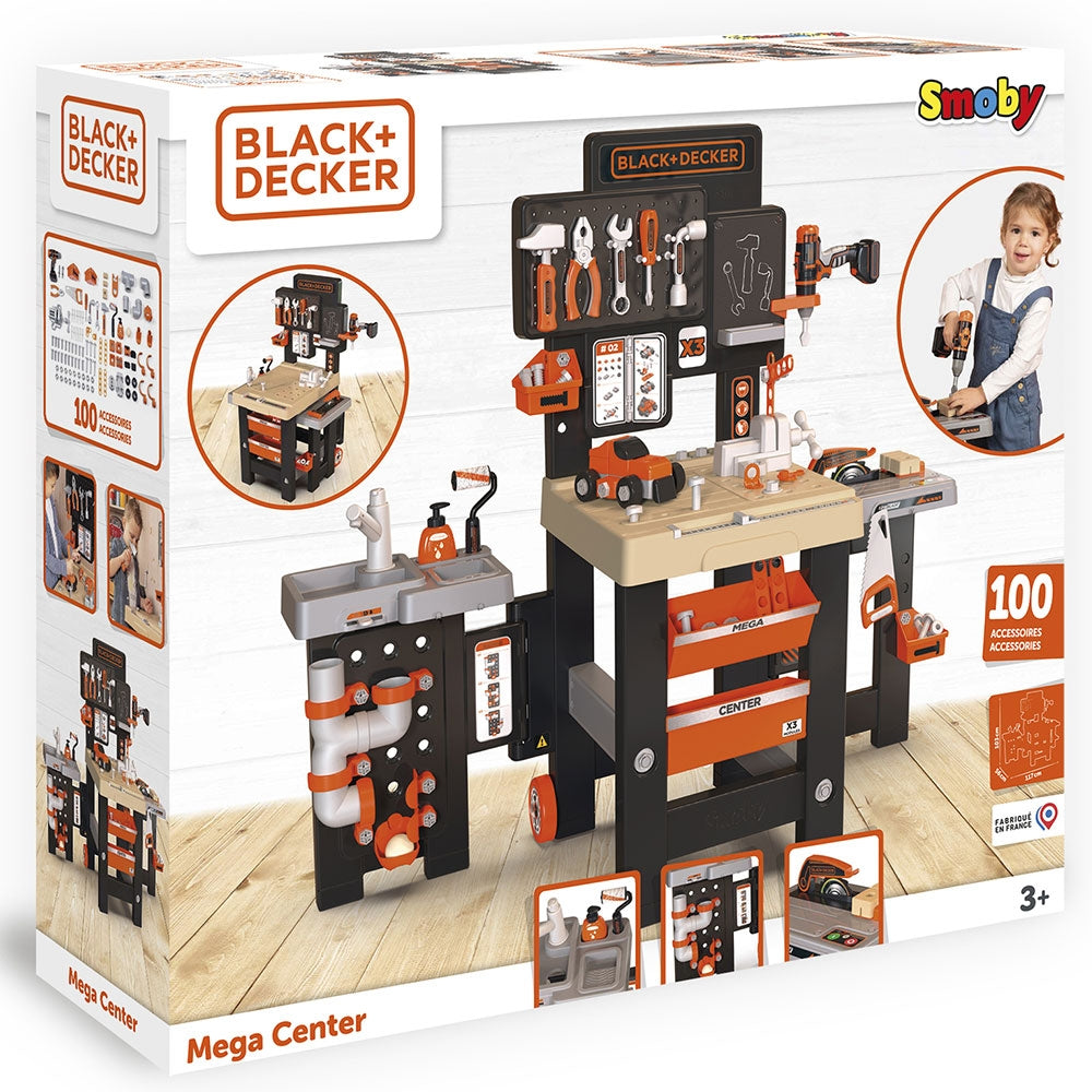 Atelier Smoby Black & Decker Mega Center