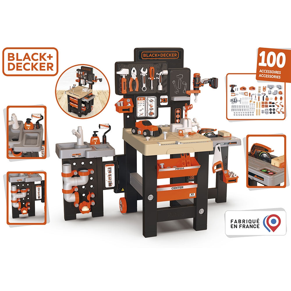 Atelier Smoby Black & Decker Mega Center