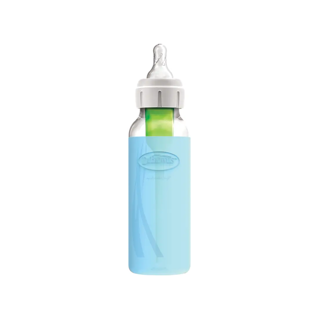 Biberon Anti-Colici din sticla cu Gat Ingust „Options +”� 250 ml.