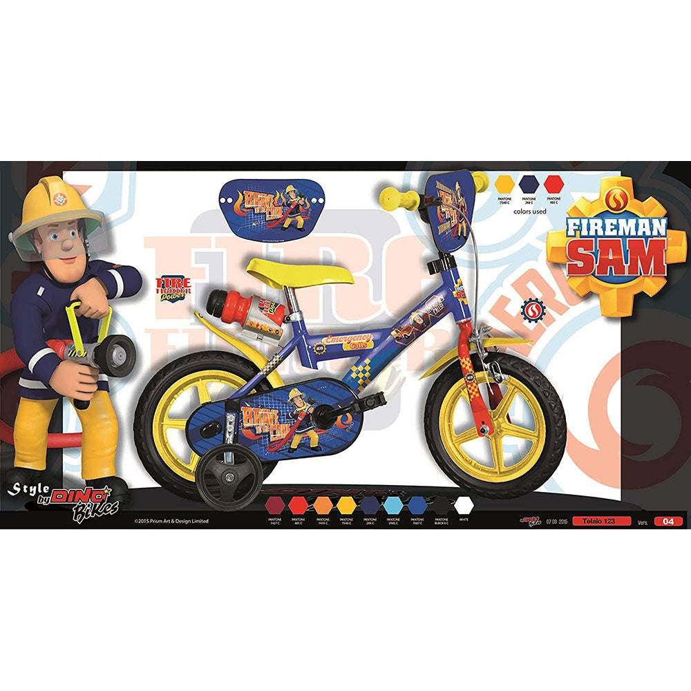 Bicicleta copii Dino Bikes 12' Fireman Sam