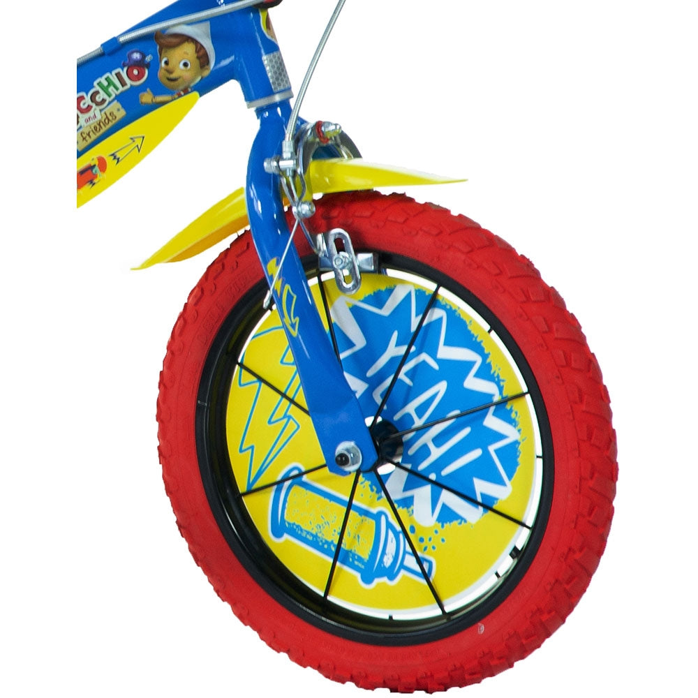 Bicicleta copii Dino Bikes 14' Pinocchio