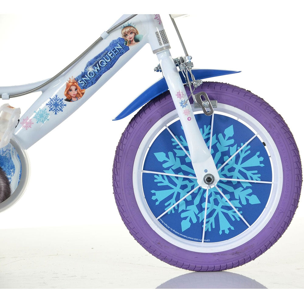 Bicicleta copii Dino Bikes 14' Snow Queen