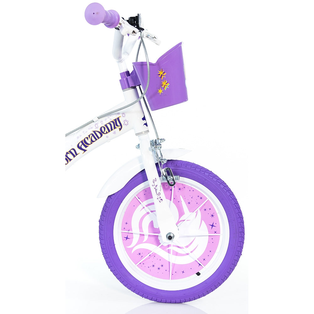 Bicicleta copii Dino Bikes 14' Unicorn Academy