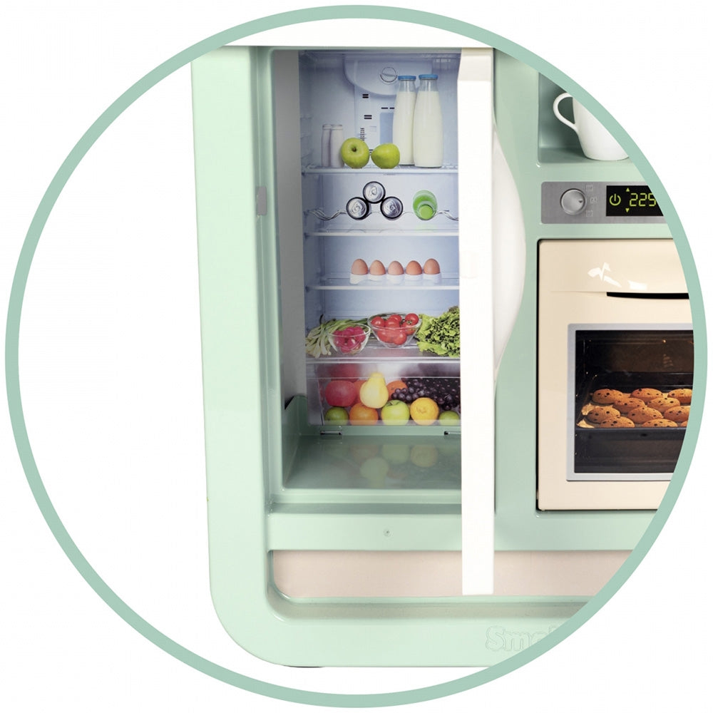 Bucatarie Smoby Cherry Kitchen cu 25 accesorii