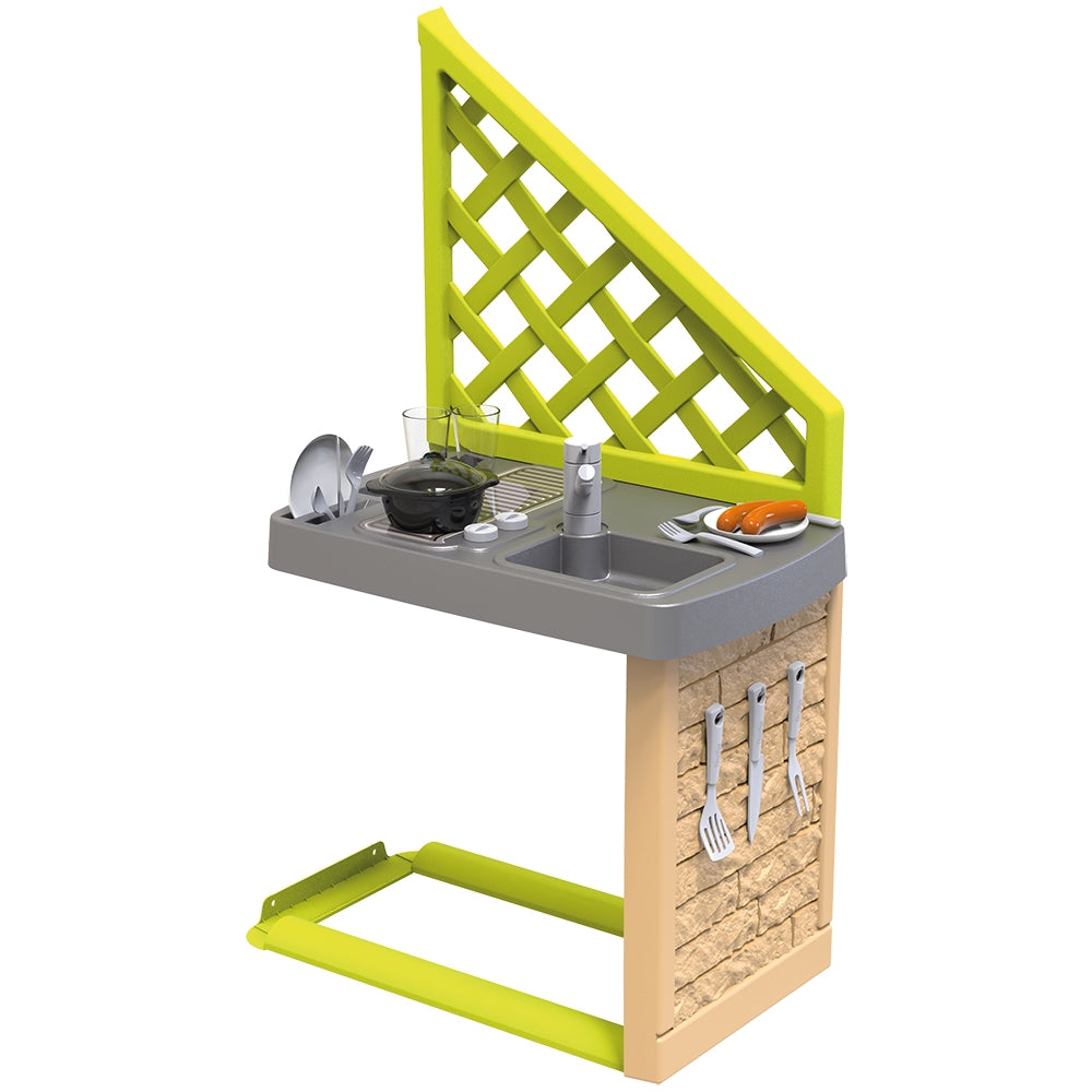 Bucatarie Smoby pentru casuta cu accesorii
