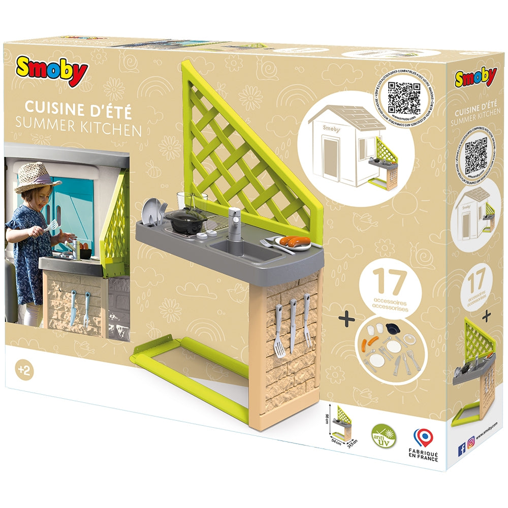 Bucatarie Smoby pentru casuta cu accesorii