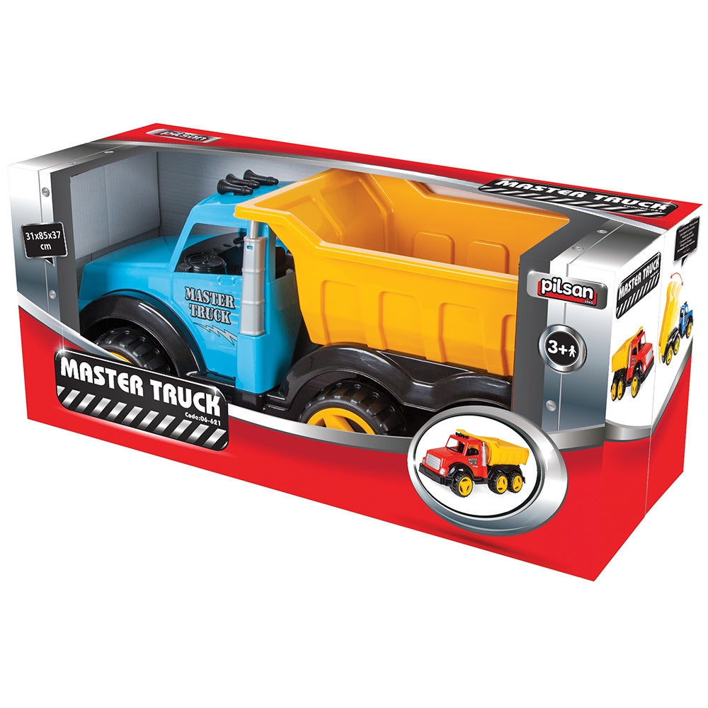 Camion basculant Pilsan Master Truck blue