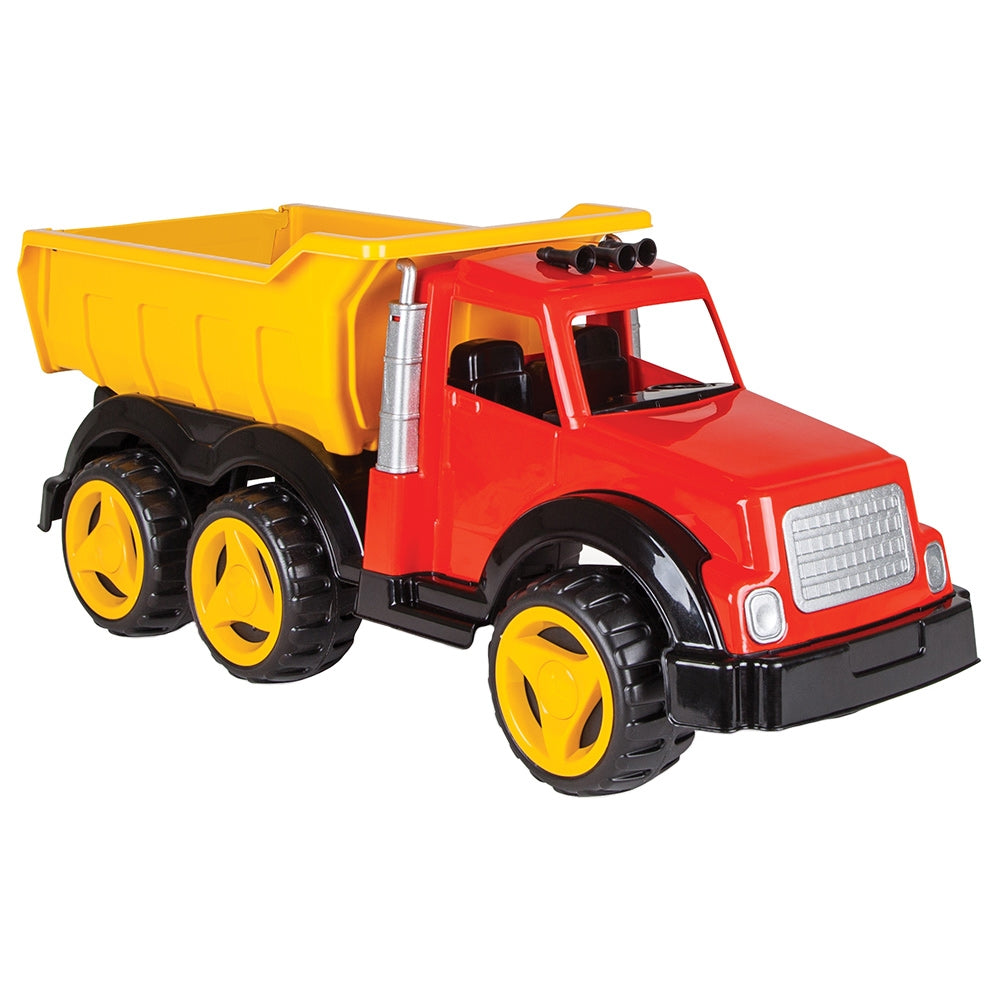 Camion basculant Pilsan Master Truck red