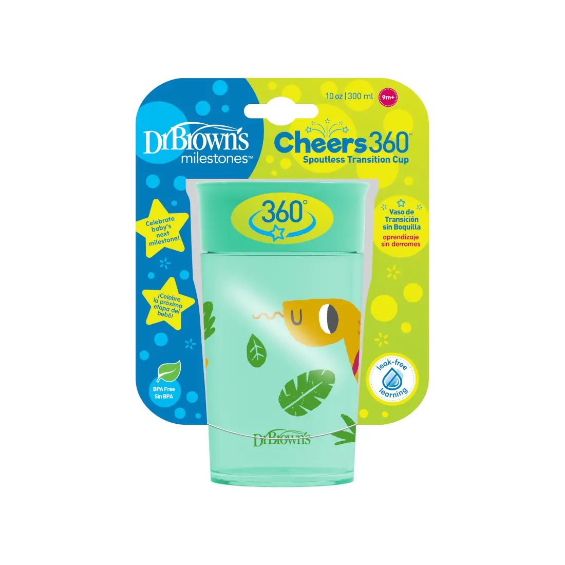 Canita Cheers 360, 300 ml. Verde, design, BPA Free
