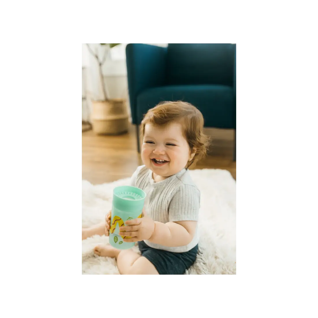 Canita Cheers 360, 300 ml. Verde, design, BPA Free