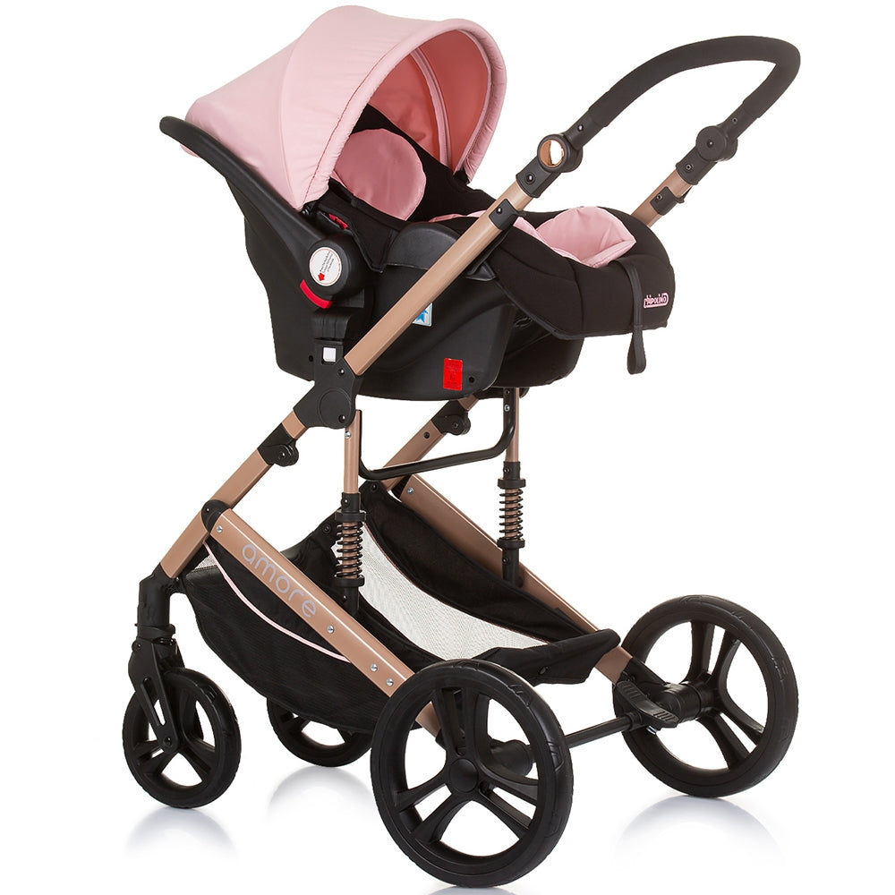 Carucior Chipolino Amore 3 in 1 flamingo