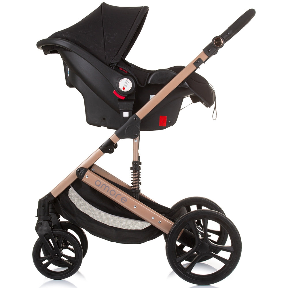 Carucior Chipolino Amore 3 in 1 obsidian
