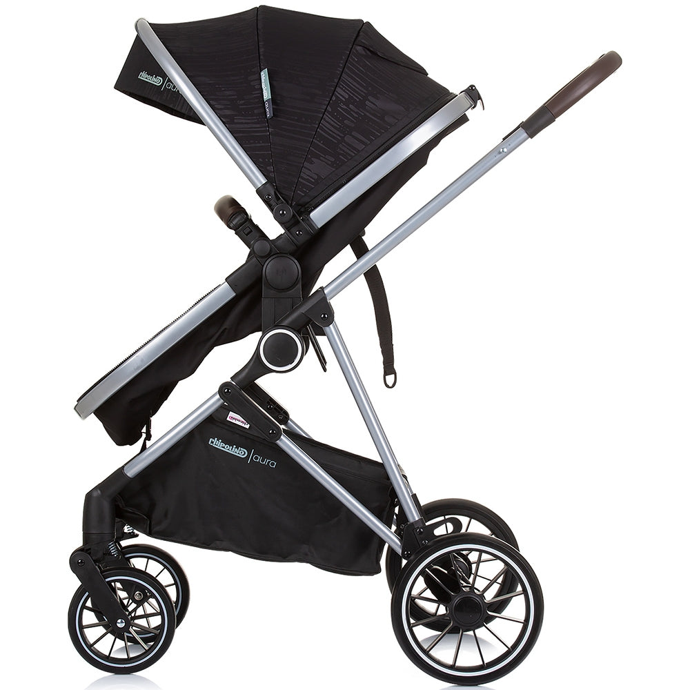 Carucior Chipolino Aura 2 in 1 obsidian