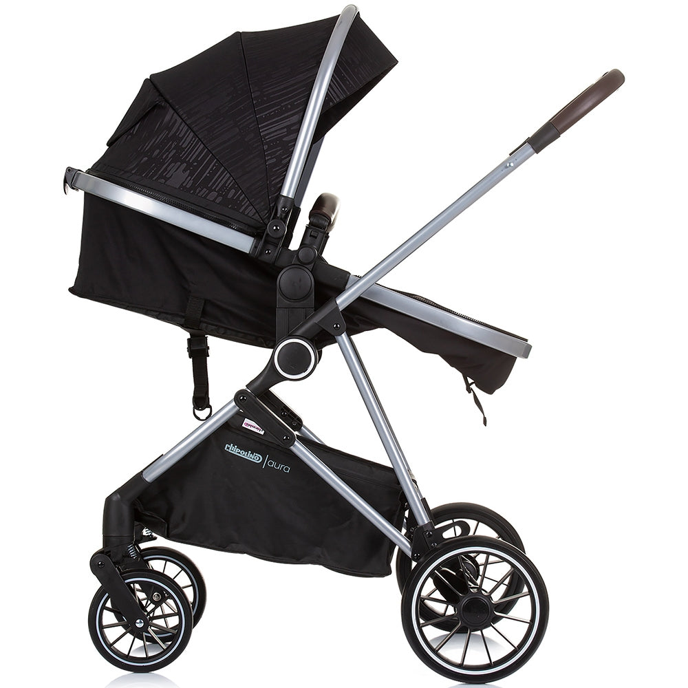 Carucior Chipolino Aura 2 in 1 obsidian