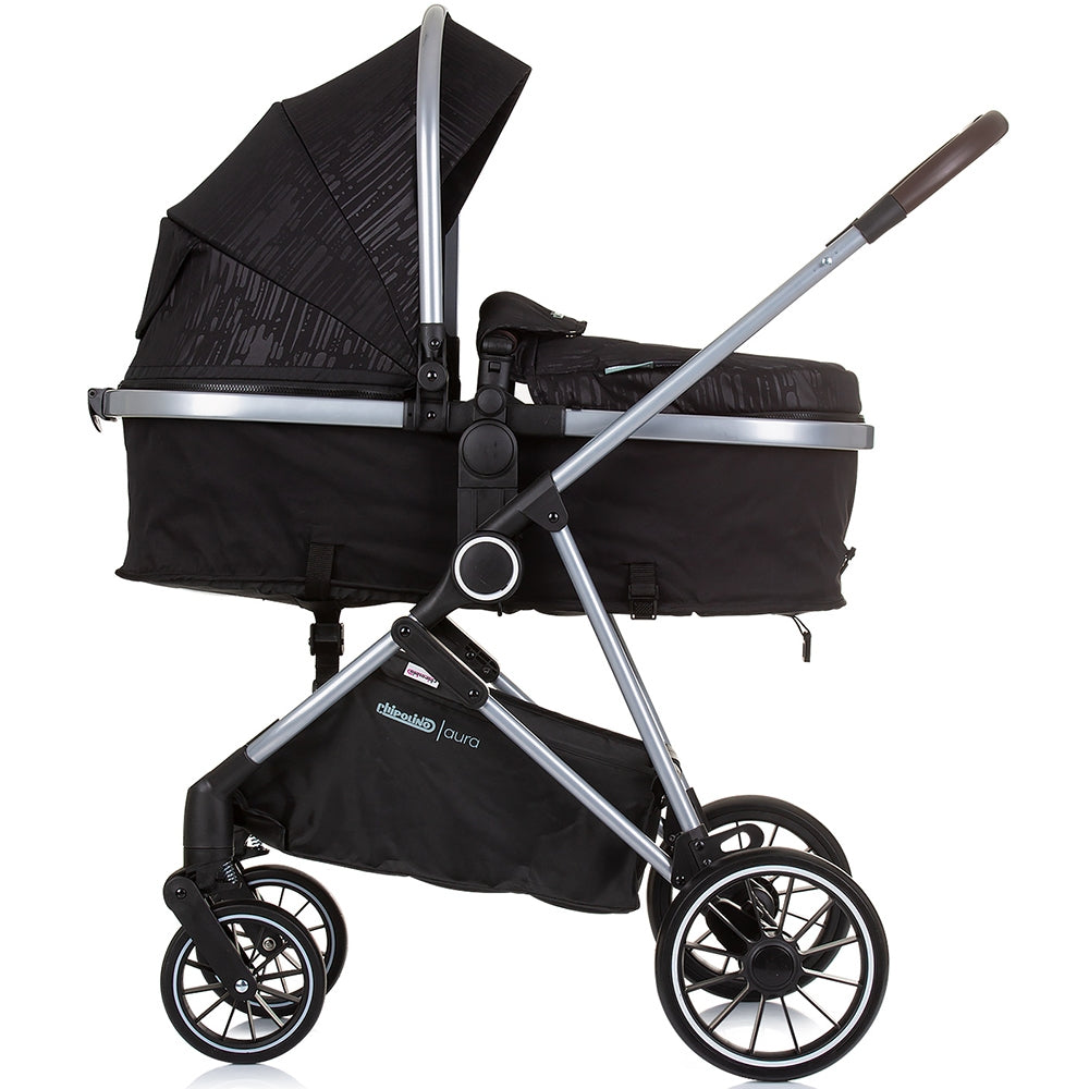 Carucior Chipolino Aura 2 in 1 obsidian