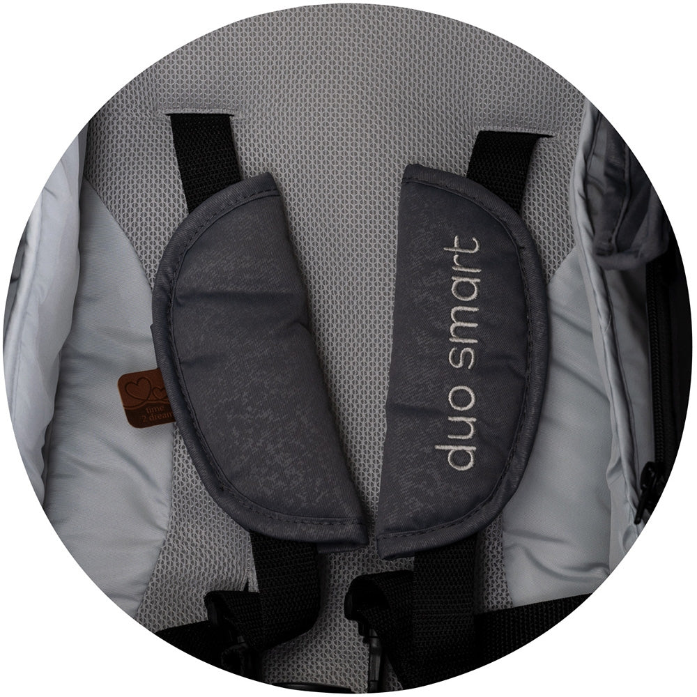 Carucior gemeni Chipolino Duo Smart 2 in 1 cloud
