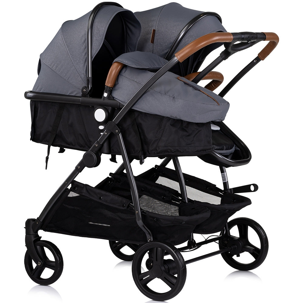 Carucior gemeni Chipolino Duo Smart 2 in 1 cloud