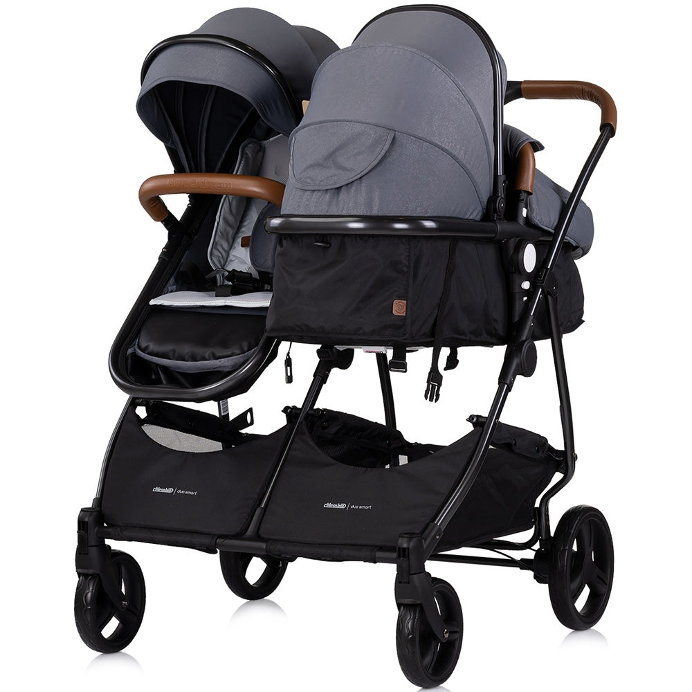 Carucior gemeni Chipolino Duo Smart 2 in 1 cloud