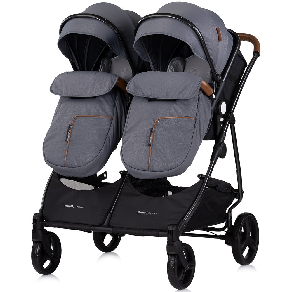 Carucior gemeni Chipolino Duo Smart 2 in 1 cloud