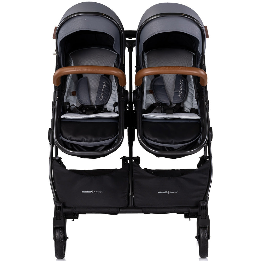 Carucior gemeni Chipolino Duo Smart 2 in 1 cloud