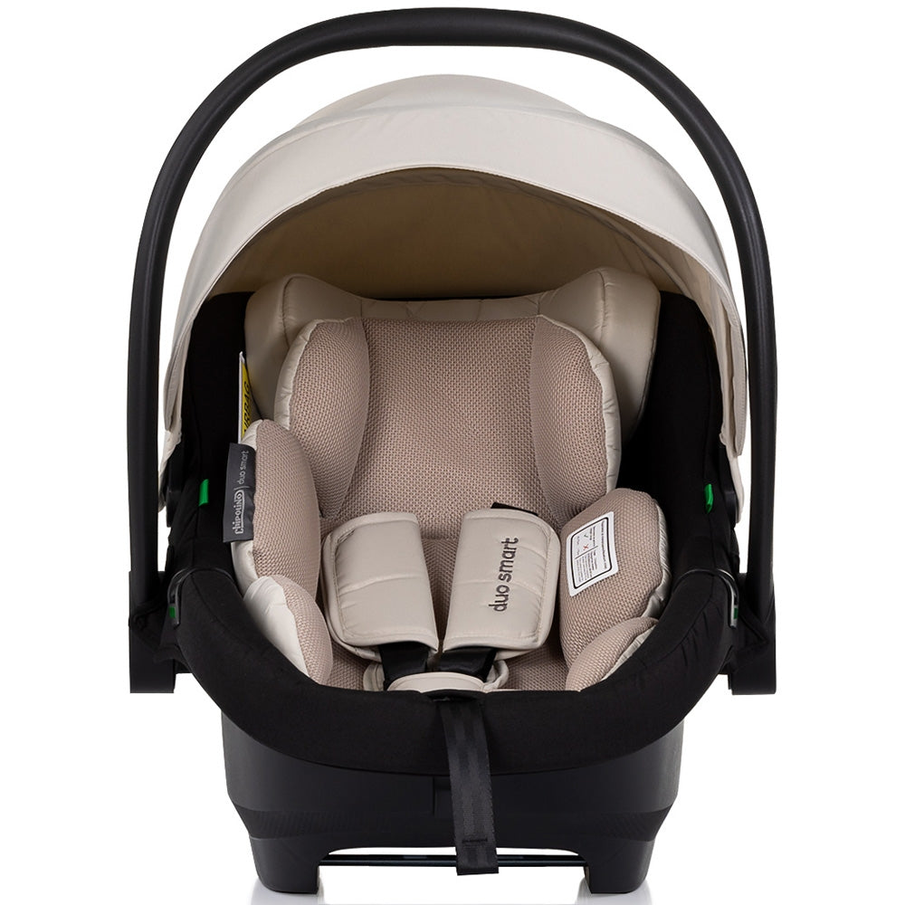 Carucior gemeni Chipolino Duo Smart 3 in 1 biscotta