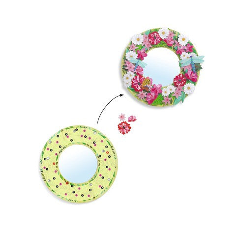 Joc creativ DIY Oglinzi inflorate, Djeco