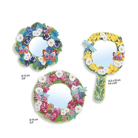 Joc creativ DIY Oglinzi inflorate, Djeco
