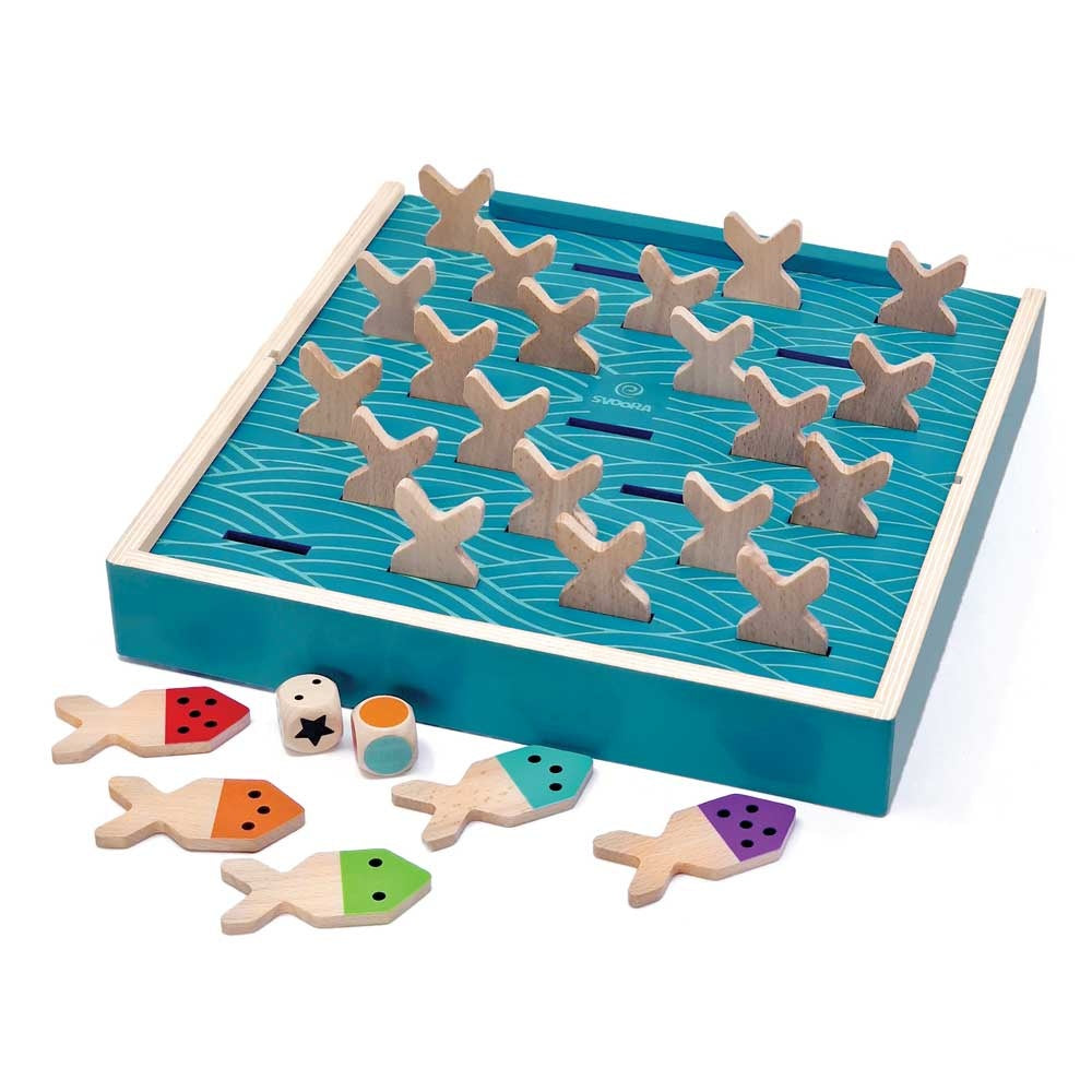 Joc de memorie cu pesti 6 in 1, Svoora