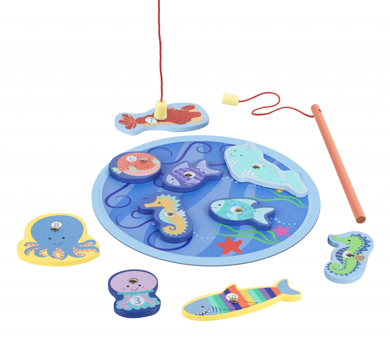 Joc magnetic de pescuit, Orange Tree Toys