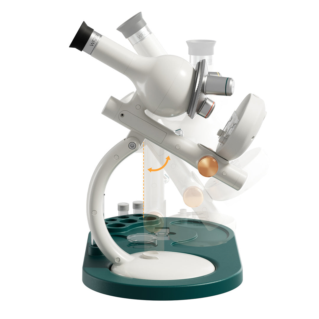 Joc STEM Set de laborator Microscop 1600, TopBright