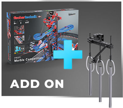 Kit STEM Completare pentru Cursa cu bile metalice - Sunete, Fischertechnik
