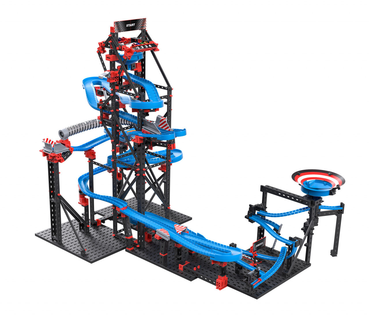 Kit STEM Cursa cu bile metalice - Booster, Fischertechnik